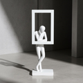 Abstract Frame Sculpture