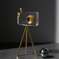 Modern Miniature Camera Sculpture