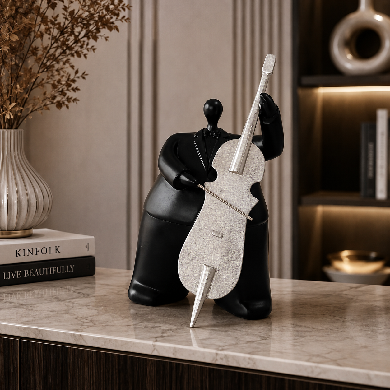 The Cellist – Decorative Sculpture