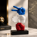 Trio Hand Sculpture