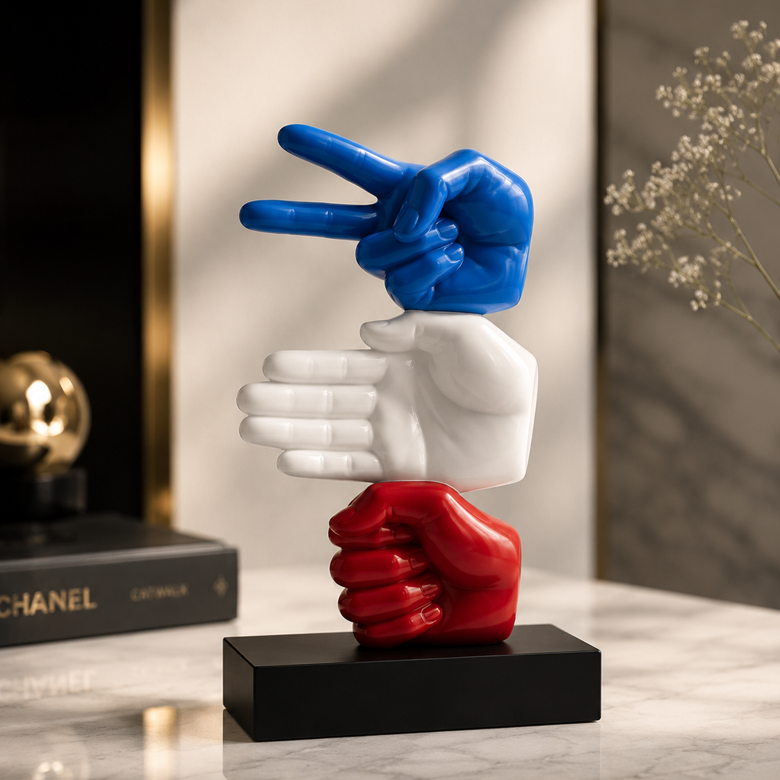 Trio Hand Sculpture