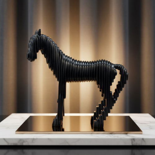 Modern Horse Sculpture